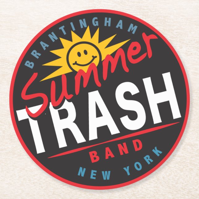 STB Paper Beverage Coaster (Front)