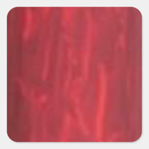 STBX Rosenberg Sparkling Red Rouge Collection Square Sticker