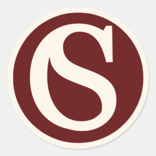 STC logo sticker