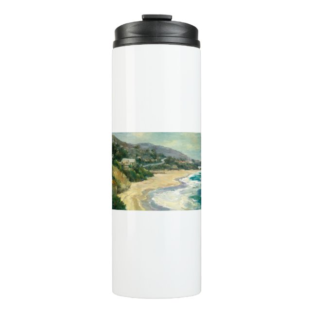 STE86 Seaside Cove.tif Thermal Tumbler (Front)