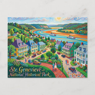 Ste. Genevieve National Historical Park Missouri Postcard