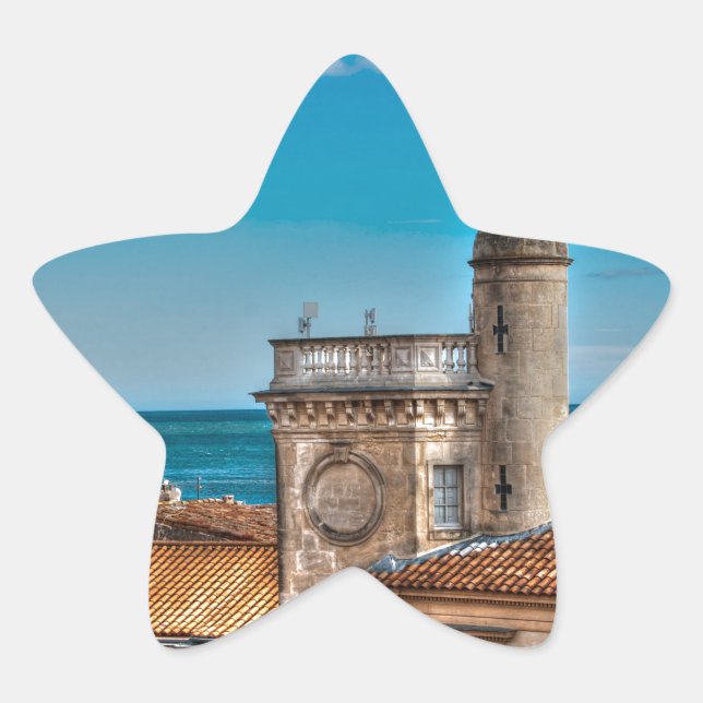 Ste Marie Camargue France Star Sticker (Front)