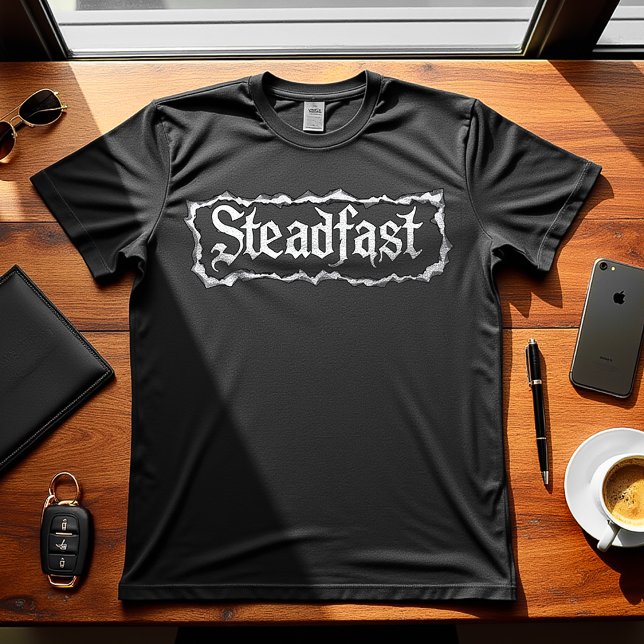 Steadfast - Motivational Design  T-Shirt (Creator Uploaded)