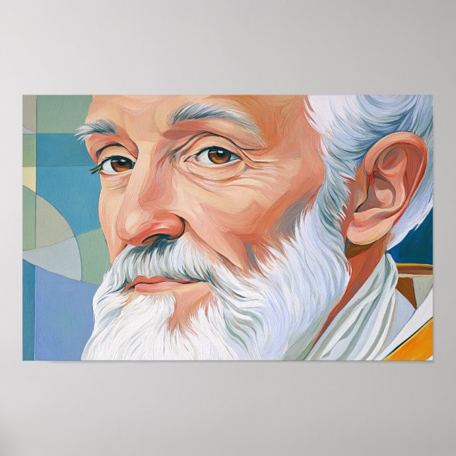 Steadfast Shepherd: Pope Saint Leo the Great Poster (Front)