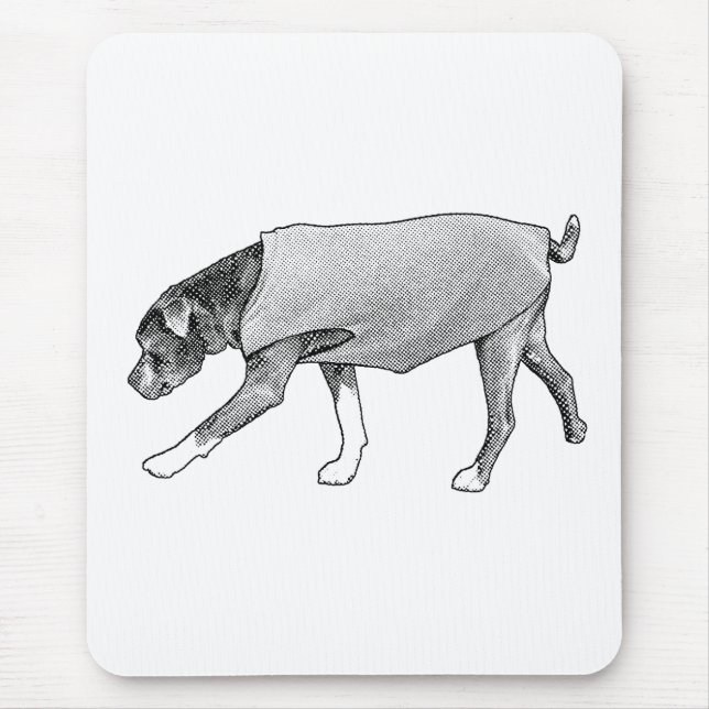 Steady Focus, No Rush Mouse Pad (Front)
