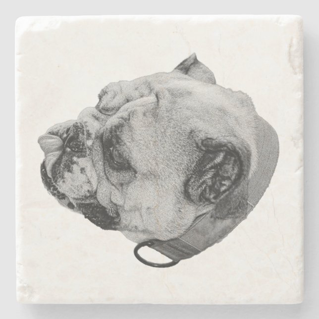 Steady Home Warmth Stone Coaster (Front)