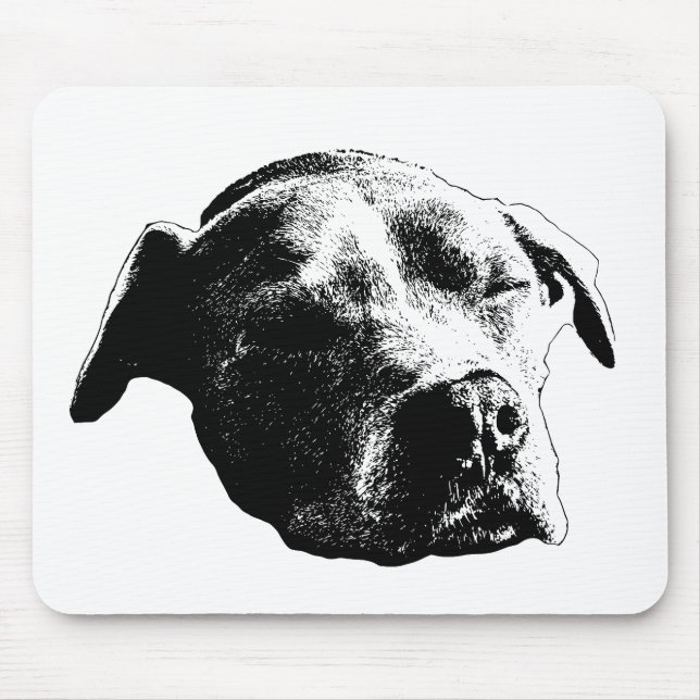 Steady Winter Focus Mouse Pad (Front)