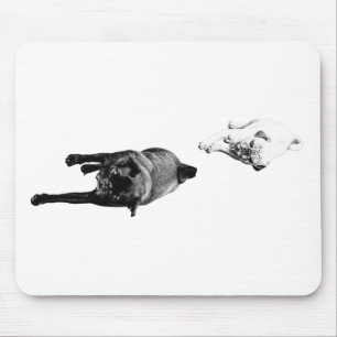 Steady Workers, Dog Desk Duo Mouse Pad