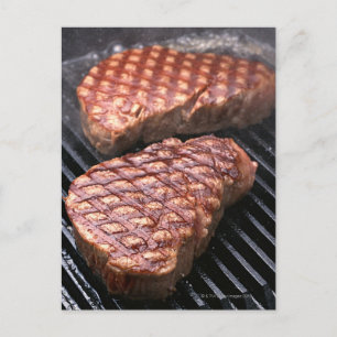Steak 2 postcard
