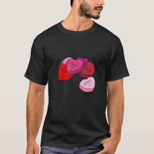 Steak Candy Heart Men Sweet Candy T-Shirt