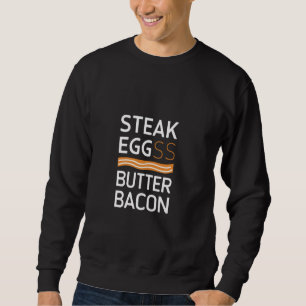 Steak Eggs Butter Bacon Keto Diet Ketogenic Shirt