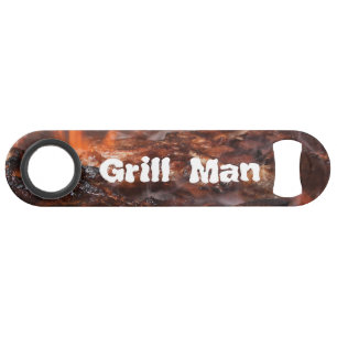 Steak Grill Man Bottle Opener