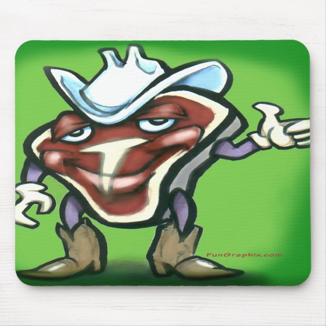 Steak Mouse Pad (Front)