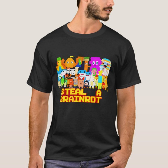 Steal a Brainrot T-Shirt (Front)