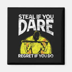Steal If You Dare Softll Catcher Game Day Vibes So Magnet