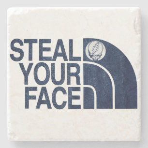 Steal Your Face Stone Coaster