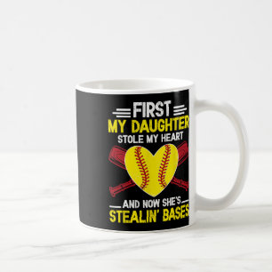 Stealin' Ses Softll Dad Of A Softll Player Father Coffee Mug