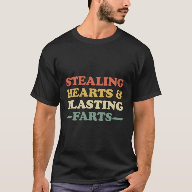 Stealing He And Blasting F T-Shirt (Front)