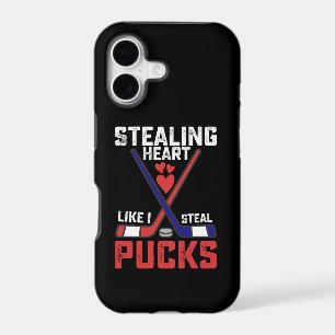 Stealing Heart Like I Steal Pucks Hockey Valentine