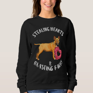 Stealing Hearts Blasting Farts Miniature Bull Terr Sweatshirt