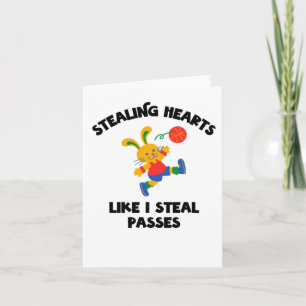 Stealing Hearts Like I Steal Pes Basketball Valent Card