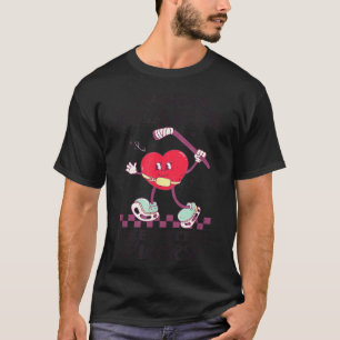Stealing Hearts Like I Steal Pucks Funny Valentine T-Shirt