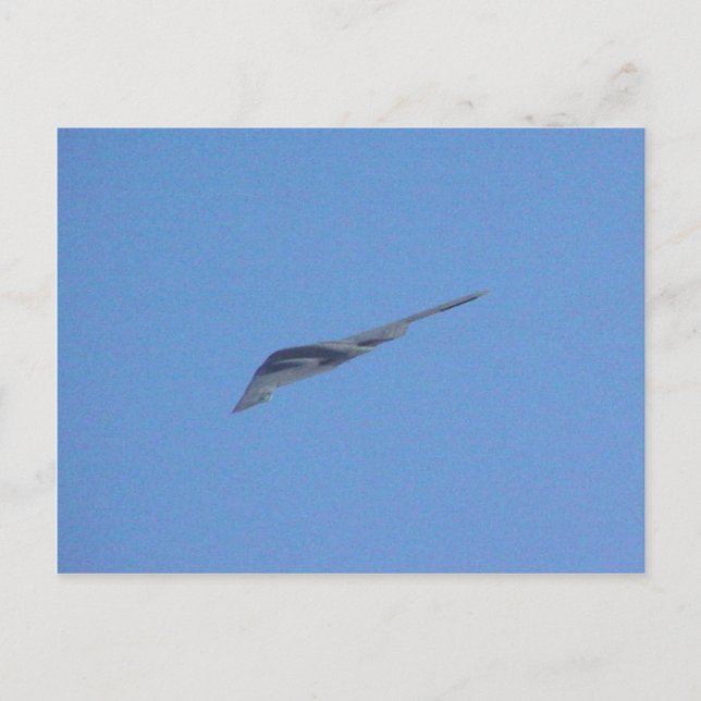 Stealth Bomber Postcard (Front)