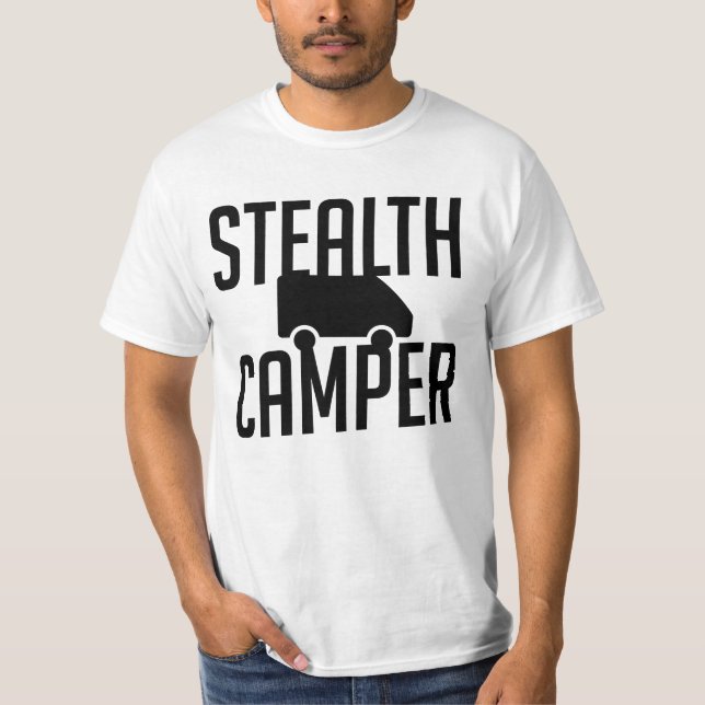 Stealth Camper T-Shirt (Front)