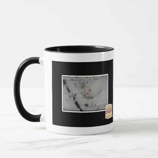 Stealth Kitty 1 Mug (Left)