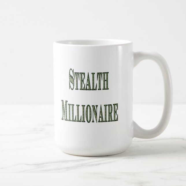 Stealth Millionaire Coffee Mug (Right)
