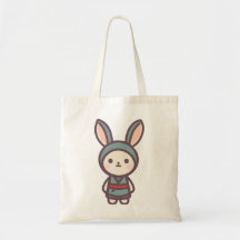 Stealthy Style – Ninja Rabbit Tote Bag