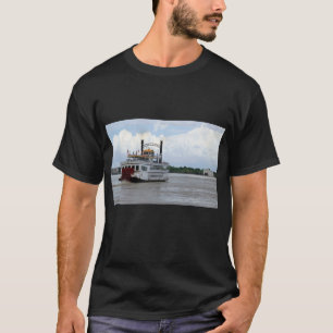Steam boat on the Mississippi near New Orleans T-Shirt