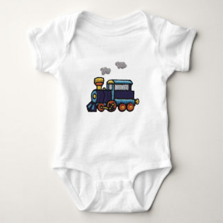 Steam Engine Baby Bodysuit