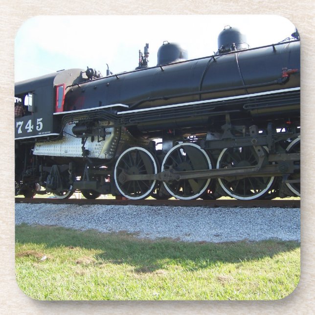 Steam engine Coaster Set (Front)