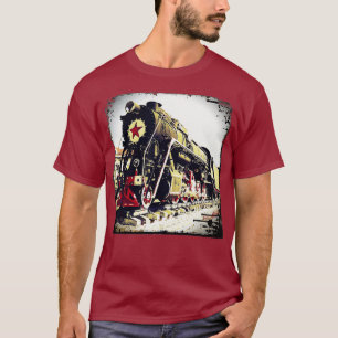 Steam Engine Diesel Locomotive Train T-Shirt
