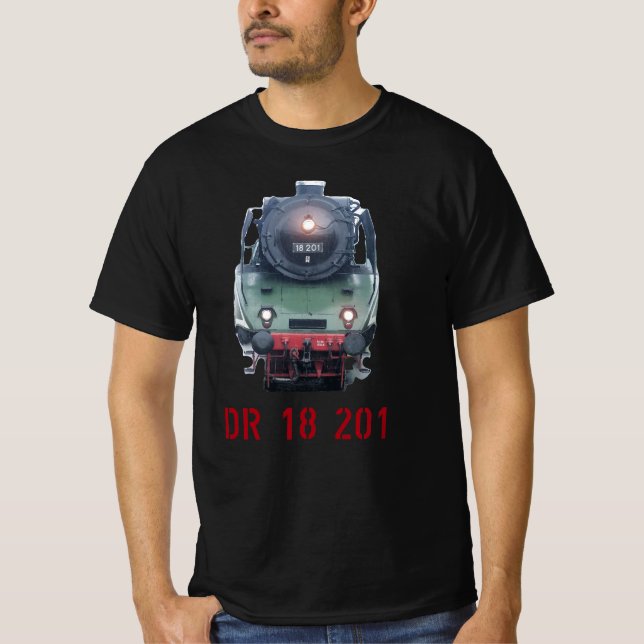 steam engine DR 18 201 T-shirt (Front)
