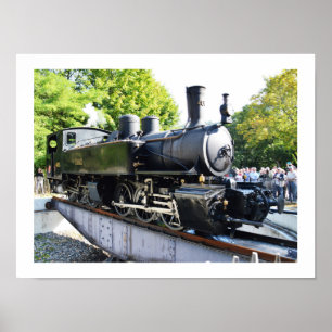 Steam engine, France Poster