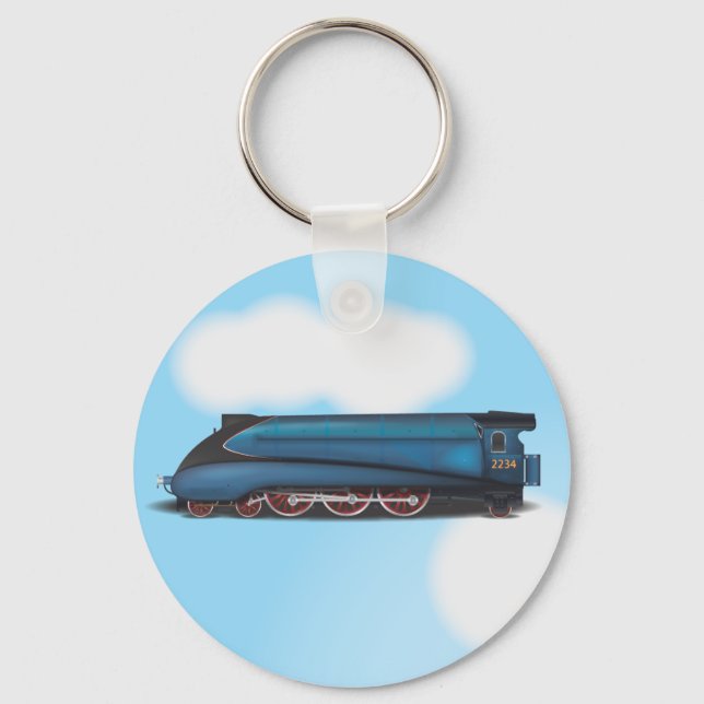 Steam Engine Key Ring (Front)