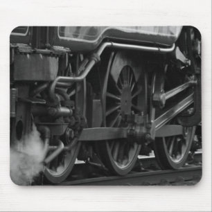 Steam Engine Locomotive Train Gifts Mouse Pad