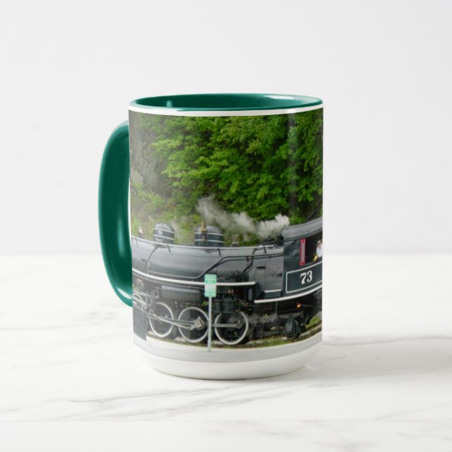 Steam Engine Mug (Front Left)