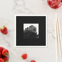 Steam Engine Paper Napkins