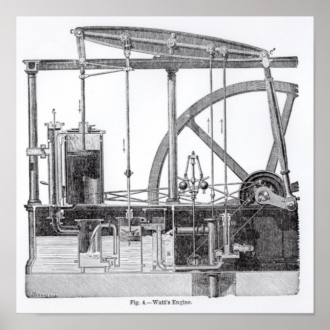 Steam Engine Poster (Front)