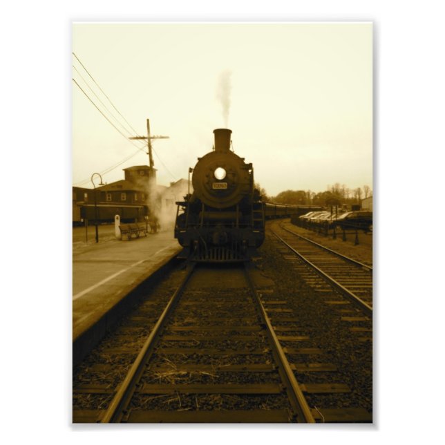 Steam Engine Print (Front)
