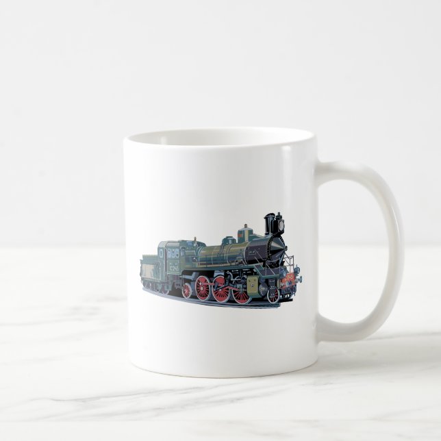 Steam Engine Train Coffee Mug (Right)