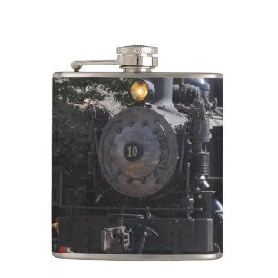 Steam Engine Train Flask