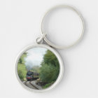 Steam Engine Train Keychain Keyring