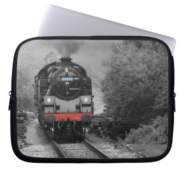 Steam Engine Train Laptop Case (Front)