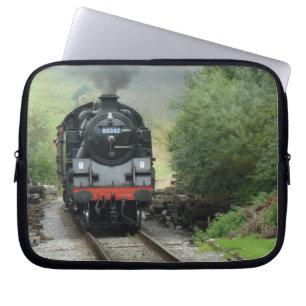 Steam Engine Train Laptop Case