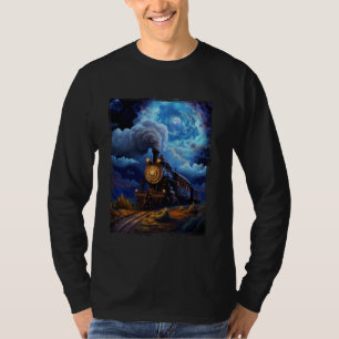 Steam Engine Train Steam Train Locomotive vintage T-Shirt