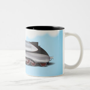 Steam Engine Two-Tone Coffee Mug